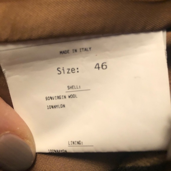 Full length Italian wool dress coat - Picture 5 of 5